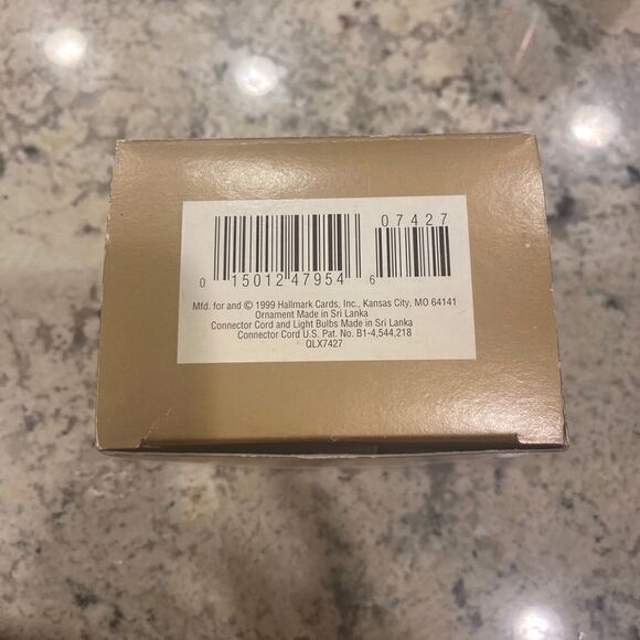 Hallmark 1999 Keepsake “Let It Snow!” Ornament Fine Porcelain Light Magic Series - Picture 10 of 12